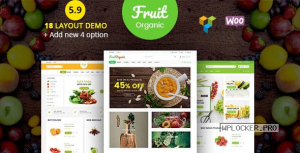 Food Fruit v5.9 – Organic Farm, Natural RTL Responsive WooCommerce WordPress Theme