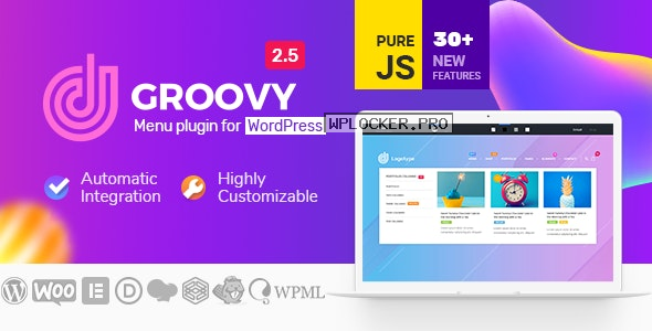 Groovy Menu v2.5.7 – WordPress Mega Menu Plugin