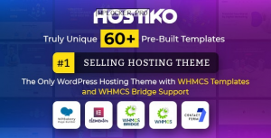 Hostiko v60.0 – WordPress WHMCS Hosting Theme