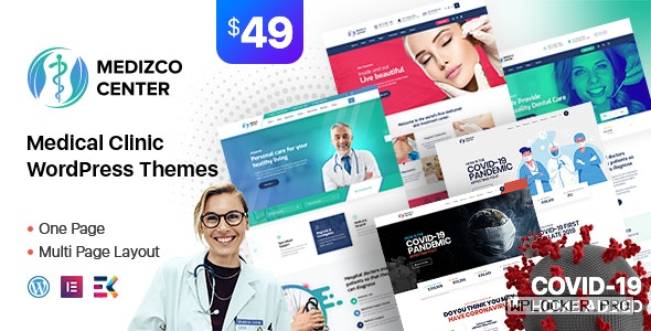 Medizco v2.8 – Medical Health & Dental Care Clinic WordPress Theme