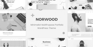 Norwood v1.2.1 – Minimalist MultiPurpose Portfolio WordPress Theme