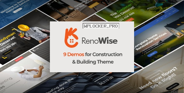 RenoWise v1.0.8 – Construction & Building Theme