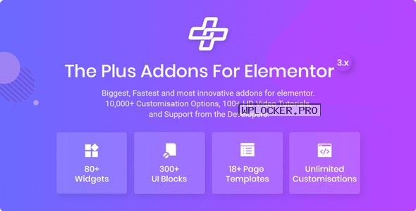 The Plus v5.0.5 – Addon for Elementor Page Builder WordPress Pluginnulled