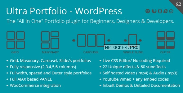 Ultra Portfolio v6.2 – WordPress
