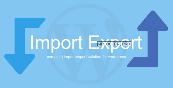 WP Import Export v3.9.12