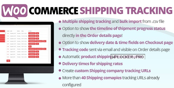 WooCommerce Shipping Tracking Plugin v29.5