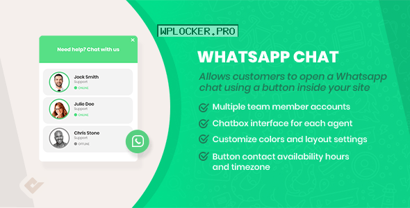 WordPress WhatsApp Chat Box v2.5.7