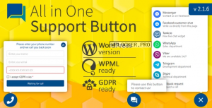 All in One Support Button + Callback Request v2.2.0nulled