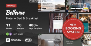 Bellevue v3.4.3 – Hotel + Bed and Breakfast Booking Calendar Theme