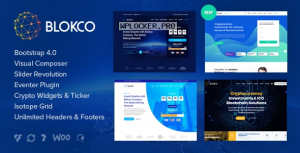 Blokco v2.3 – ICO, Cryptocurrency & Consulting Business Theme