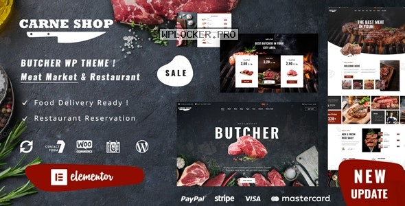 Carne v1.2 – Butcher & Meat Restaurant