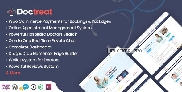 Doctreat v1.5.0 – Doctors Directory WordPress Theme