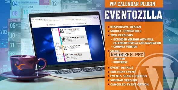 EventoZilla v1.5 – Event Calendar WordPress Pluginnulled