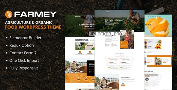 Farmey v1.0 – Agriculture WordPress Theme