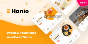 Hanio v1.95 – Sweets & Pastry Shop WordPress Theme