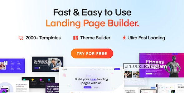 Landio v1.1.1 – Multi-Purpose Landing Page WordPress Theme