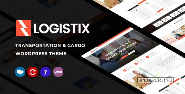 Logistix v1.16 – Responsive Transportation WordPress Theme