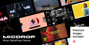 Micdrop v1.1 – Music WordPress Themenulled