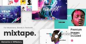 Mixtape v2.0 – Music Theme for Artists, Bands, and Festivals nulled