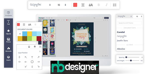 Nbdesigner Pro v2.8.1 – Online Woocommerce Products Designer Pluginnulled