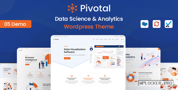 Pivotal v1.2 – Data Science & Analytics WordPress Theme