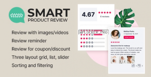 Smart Product Review For WooCommerce v1.0.4