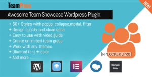 TeamPress v1.4.7 – Team Showcase plugin