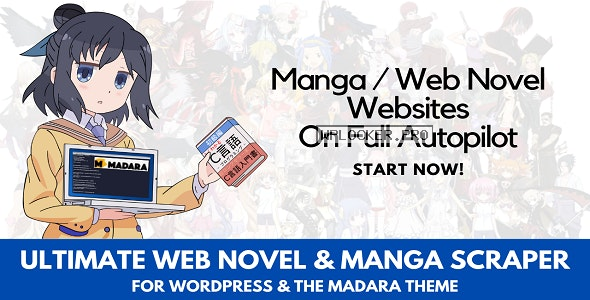 Ultimate Web Novel and Manga Scraper v1.0.2.2nulled