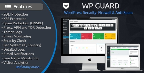 WP Guard v1.9 – Security, Firewall & Anti-Spam plugin for WordPress