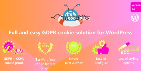 WeePie Cookie Allow v3.3 – Easy & Complete Cookie Consent