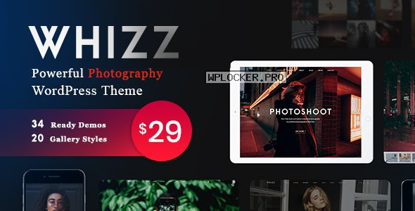 Whizz v2.2.9 – Photography WordPress for Photography