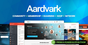 Aardvark v4.39.1 – Community, Membership, BuddyPress Theme