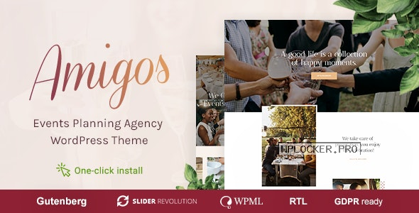 Amigos v1.0.5 – Party & Celebration Event Agency