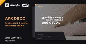 Arcdeco v1.5.2 – Architecture Interior Design Theme