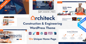 Architeck v1.6 – Construction WordPress Theme