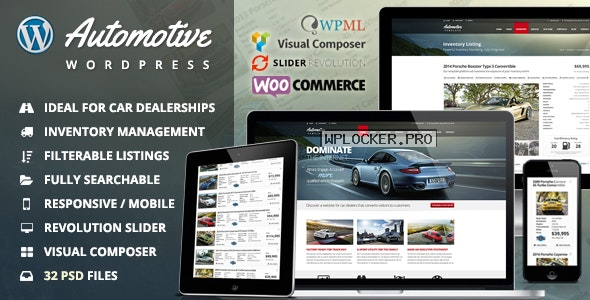 Automotive v12.5 – Car Dealership Business WordPress Theme