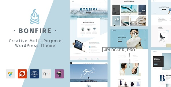 Bonfire v1.6.7 – Creative Multipurpose WordPress Theme