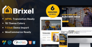 Brixel v2.0.3 – Building Construction WordPress Theme