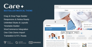 Care v4.9.4 – Medical and Health Blogging WordPress Theme
