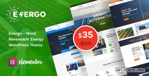 Energo v1.1 – Wind Renewable Energy WordPress Theme