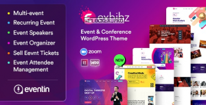 Exhibz v2.3.5 – Event Conference WordPress Theme
