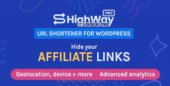 HighWayPro v1.5.4 – Ultimate URL Shortener & Link Cloaker for WordPress