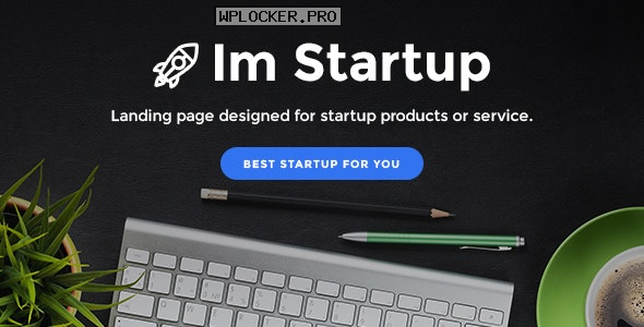 ImStartup v1.3.8 – Startup Landing Page WordPress Theme