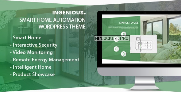 Ingenious v1.2 . 0 – Smart Home Automation WordPress Theme