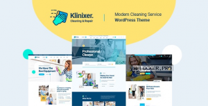 Klinixer v1.0.4 – Cleaning Services WordPress Theme + RTL