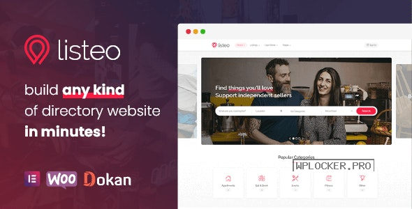 Listeo v1.8.01 – Directory & Listings With Booking nullednulled
