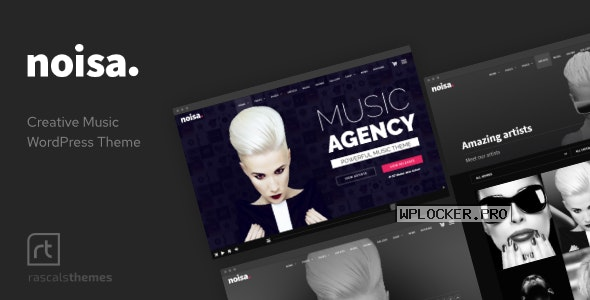 Noisa v2.5.7 – Music Producers, Bands & Events Theme for WordPress