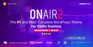 Onair2 v3.9.9.9 – Radio Station WordPress Theme