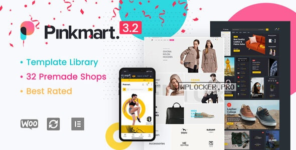 Pinkmart v3.2.4 – AJAX theme for WooCommerce