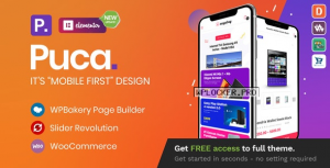 Puca v2.4.9 – Optimized Mobile WooCommerce Theme